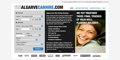 Algarve Car Hire Online Booking